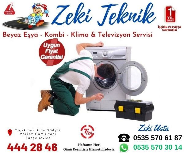 Bahçelievler çamaşır makinesi tamircisi